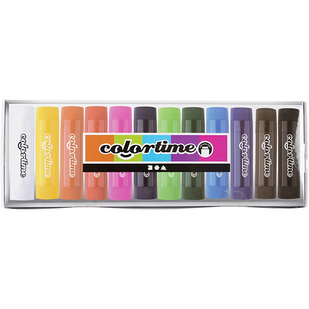 Creativ Company - Creativ Company Https://www.cchobby.nl/soft-color-stick-l-8-cm-diverse-kleuren-12-stuk-1-doos