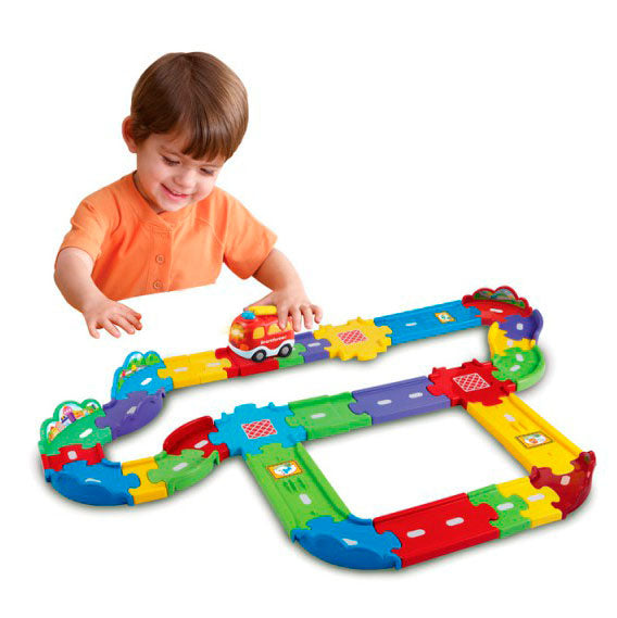 Vtech - Vtech toet toet autoâ´s wegdelen de luxe