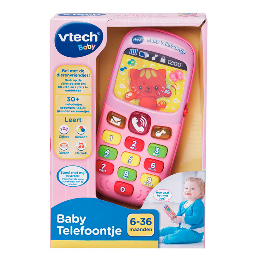 VTech - baby telefoontje roze