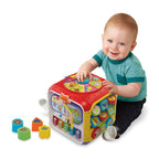 VTech - baby activiteiten kubus - educatief babyspeelgoed - dieren cijfers en kleuren - cadeau - van 9 tot 36 maanden - rood