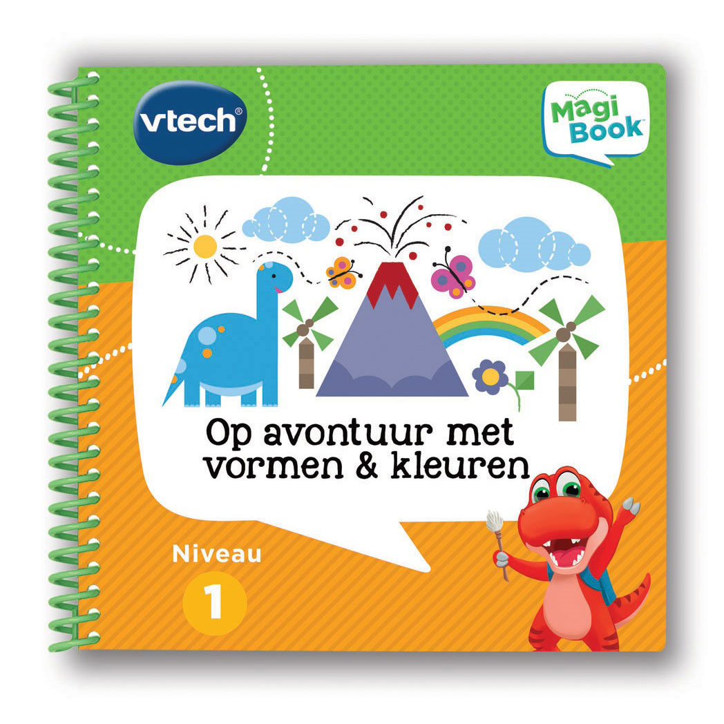 VTech - magibook boek - op avontuur met vormen & kleuren