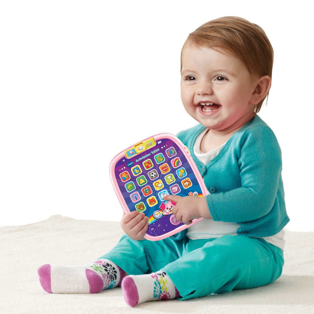 VTech - baby activiteiten tablet - educatief speelgoed - kinder speelgoed computer - vormen cijfers & meer - van 9 tot 36 maanden