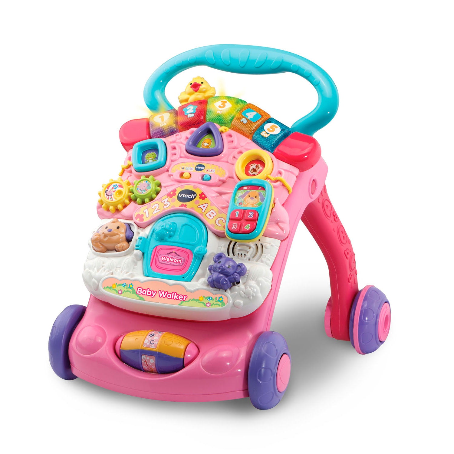 VTech - baby walker roze