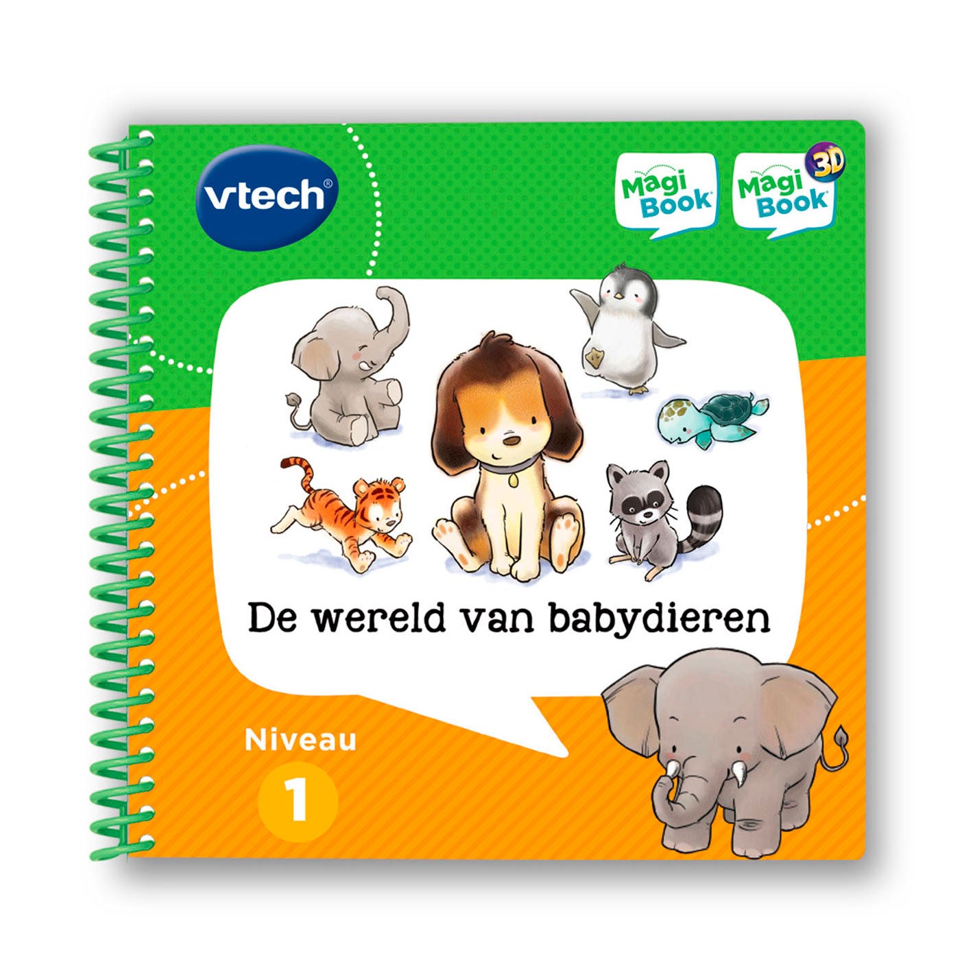 VTech - magibook boek - de wereld van babydieren