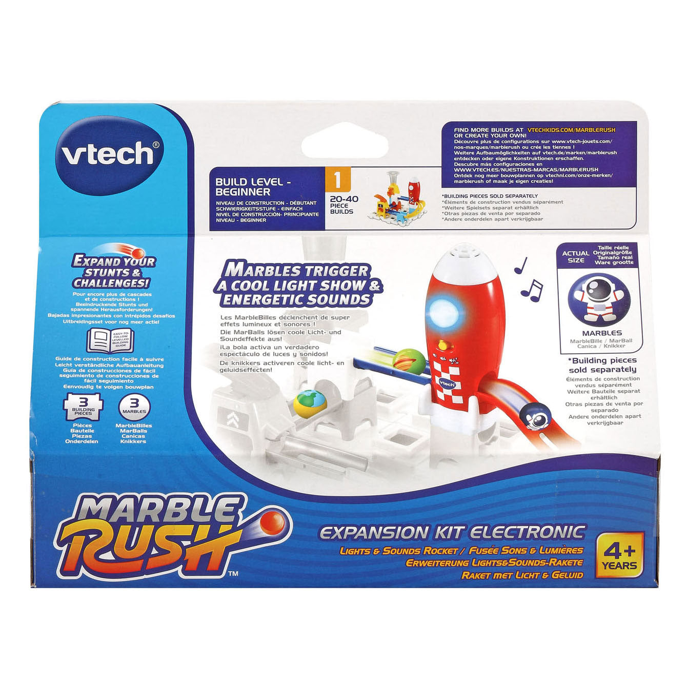 Vtech marble rush - expansion kit electronic - raket