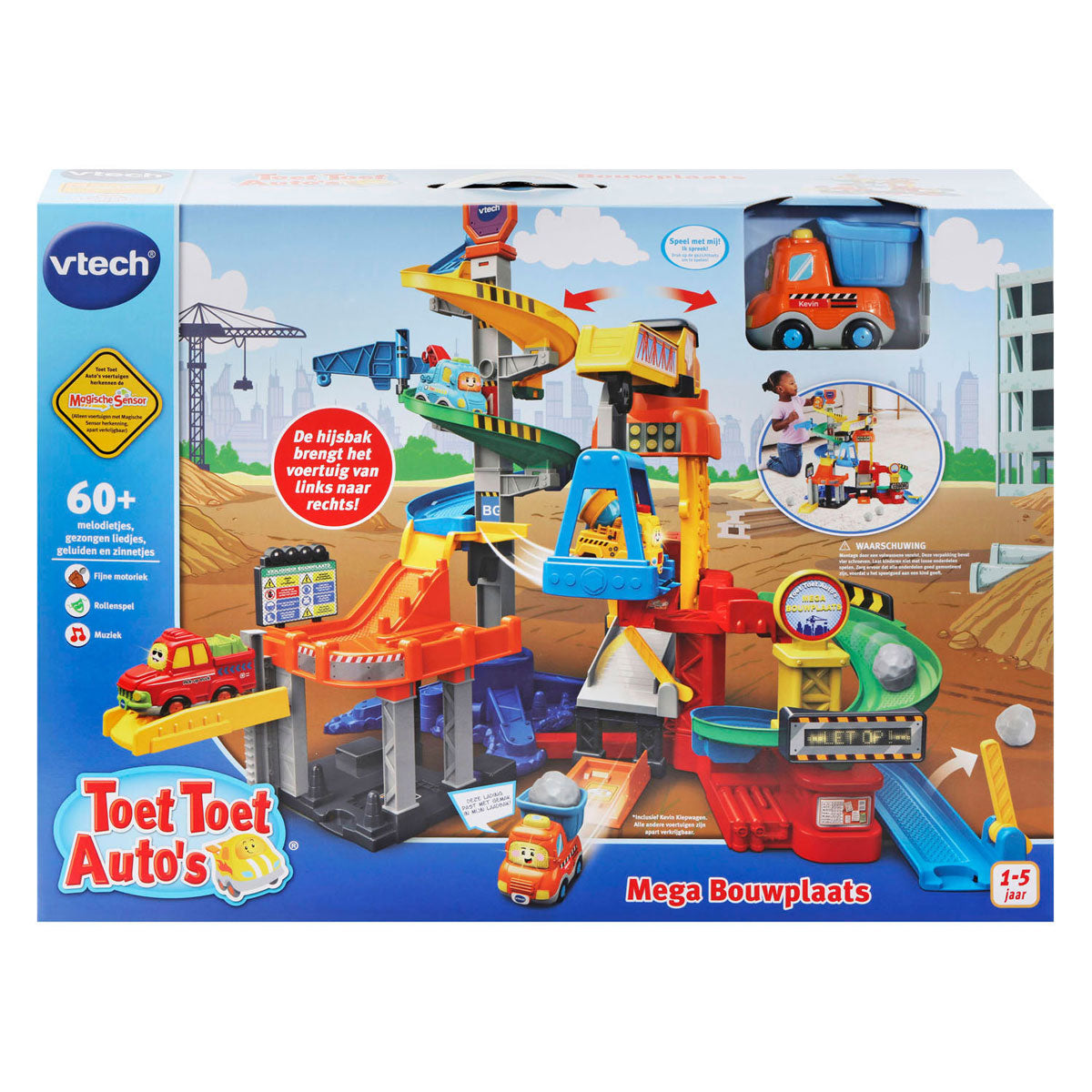 VTech - toet toet auto's mega bouwplaats