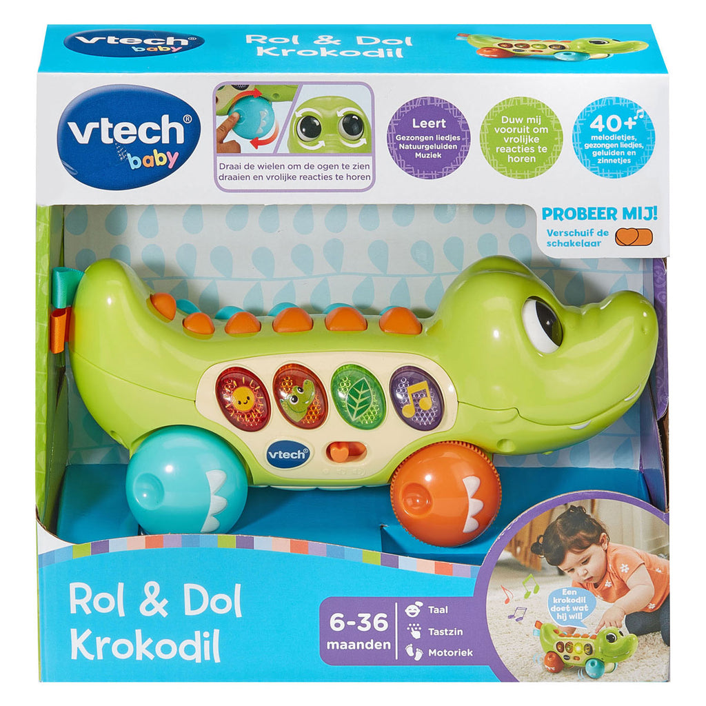 Vtech baby rol dol krokodil