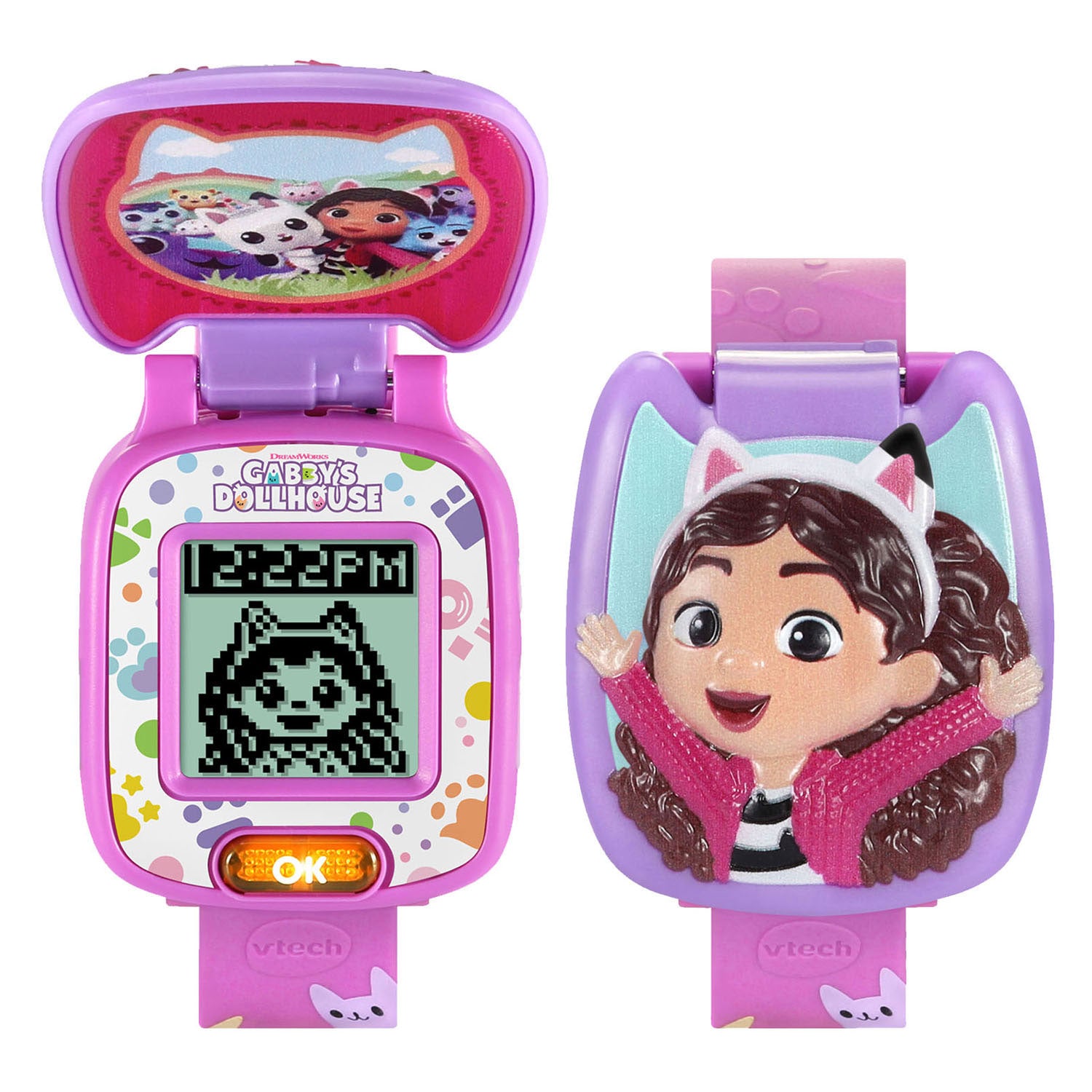 VTech - gabby's poppenhuis leer horloge