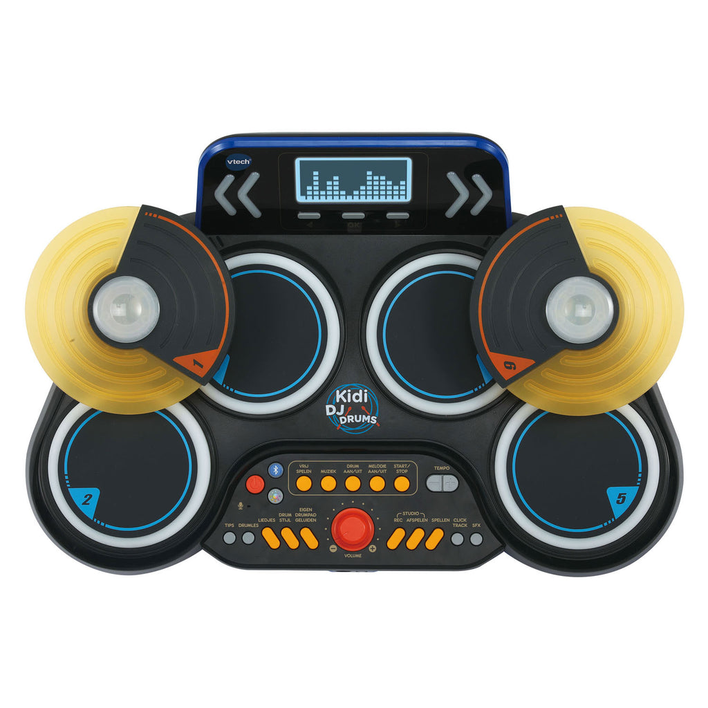 VTech - kidi dj drums - interactief speelgoed - stimuleert creativiteit - inclusief opname functie & bluetooth - speelgoed vanaf 6 jaar