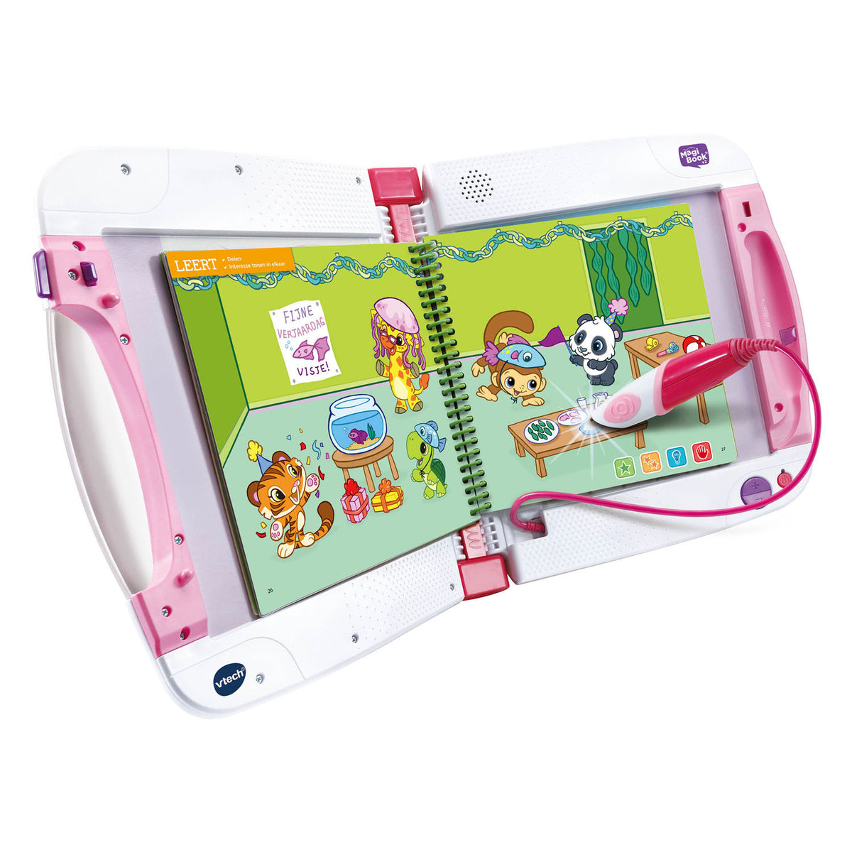 VTech - magibook starterset roze met demoboek