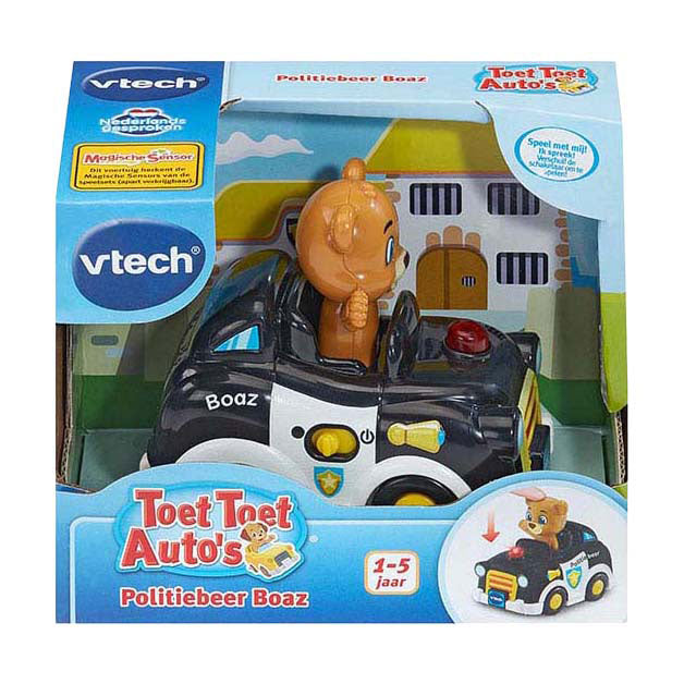 VTech - toet toet auto's - politiebeer boaz