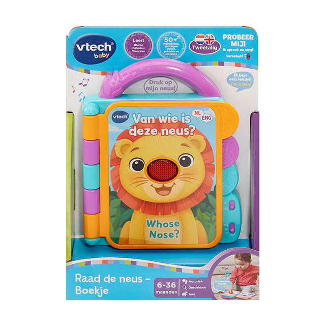 VTech - raad de neus - boekje