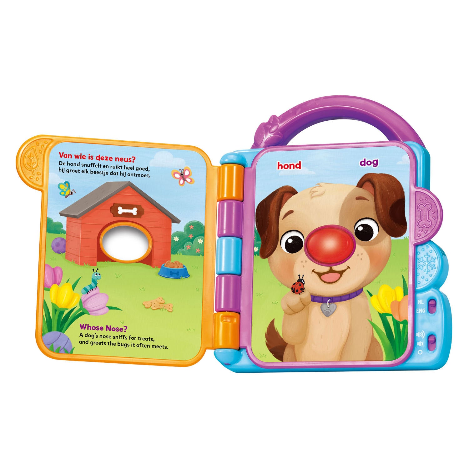 VTech - raad de neus - boekje