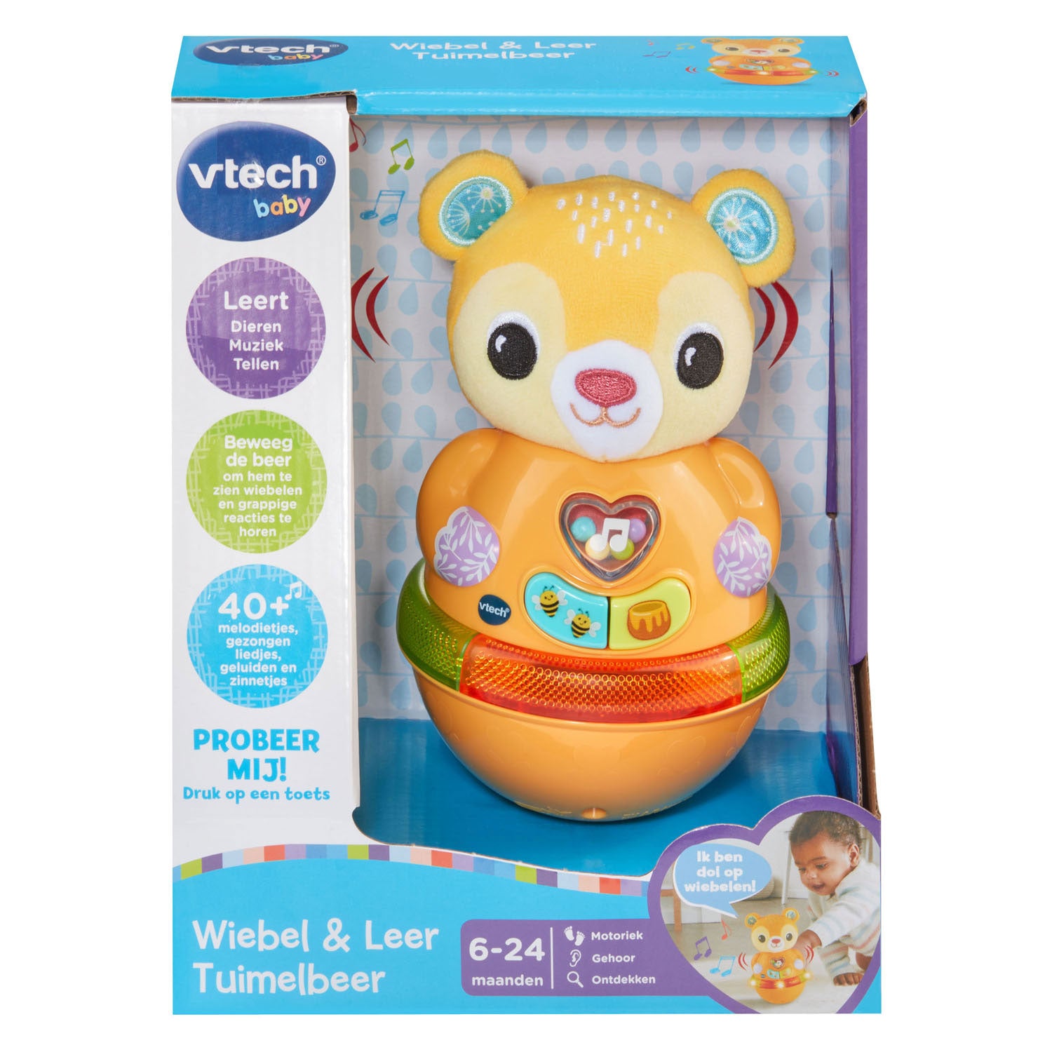 Vtech - Vtech wiebel en leer tuimelbeer