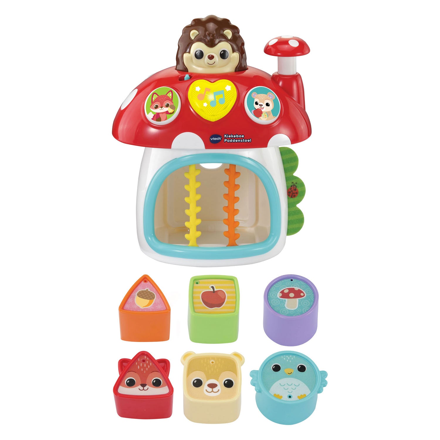 Vtech kiekeboe paddenstoel