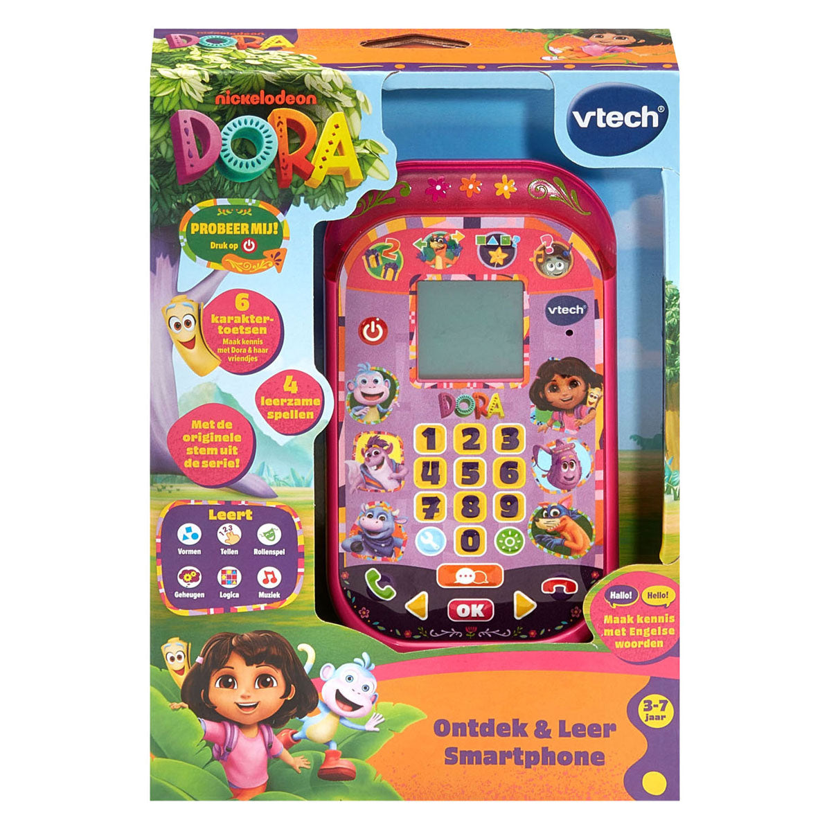 VTech - dora - ontdek en leer smartphone