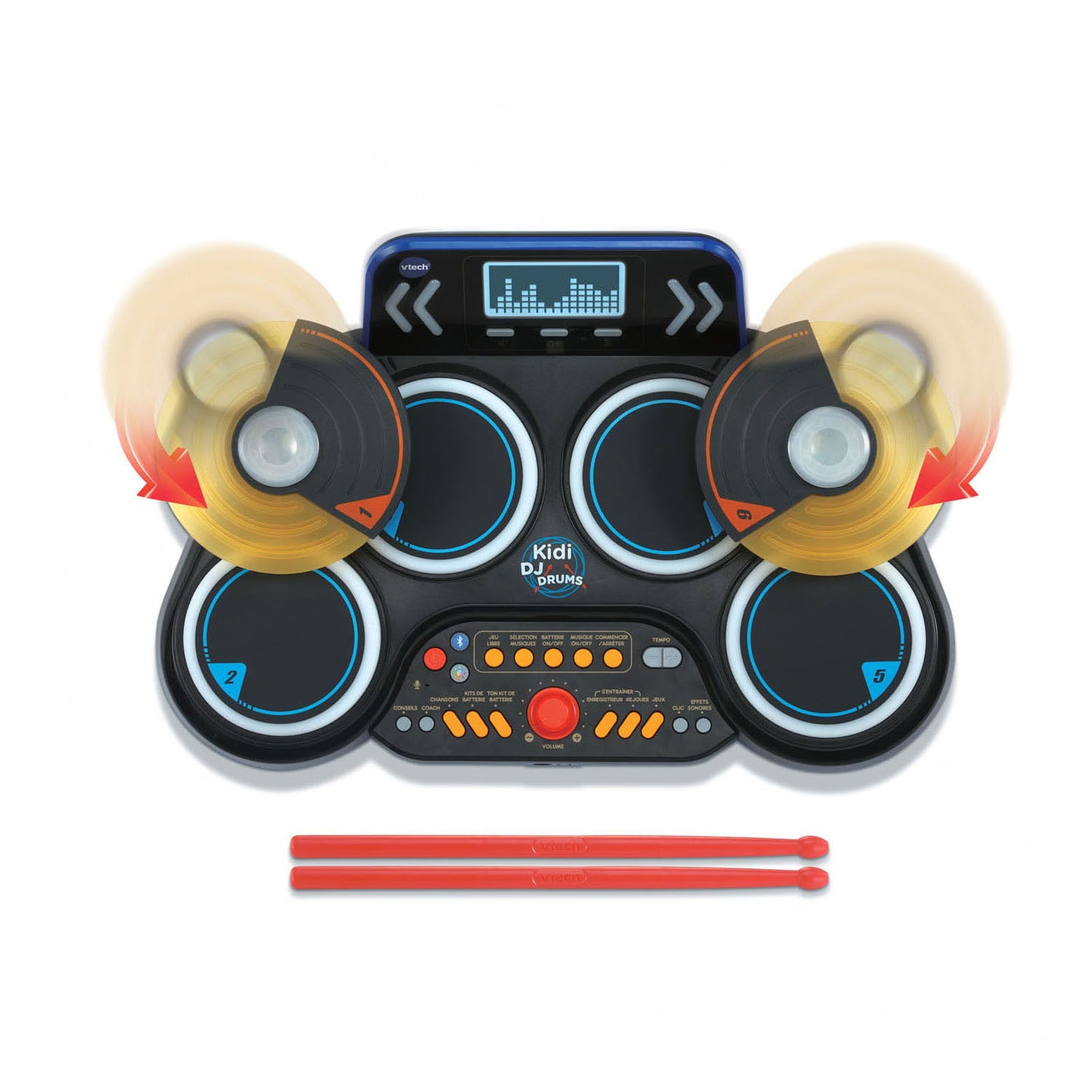 Vtech kidi dj drums 10-in-1 drumstel