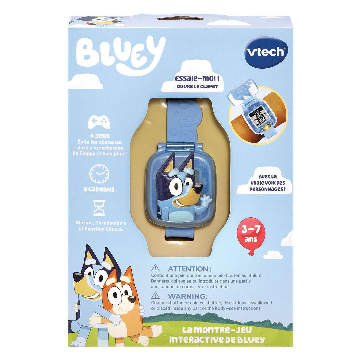 VTech - bluey game horloge
