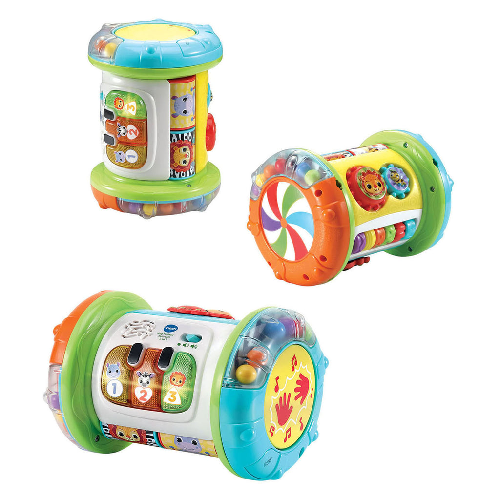 VTech - magische 3-in-1 tamtamrol babyspeelgoed