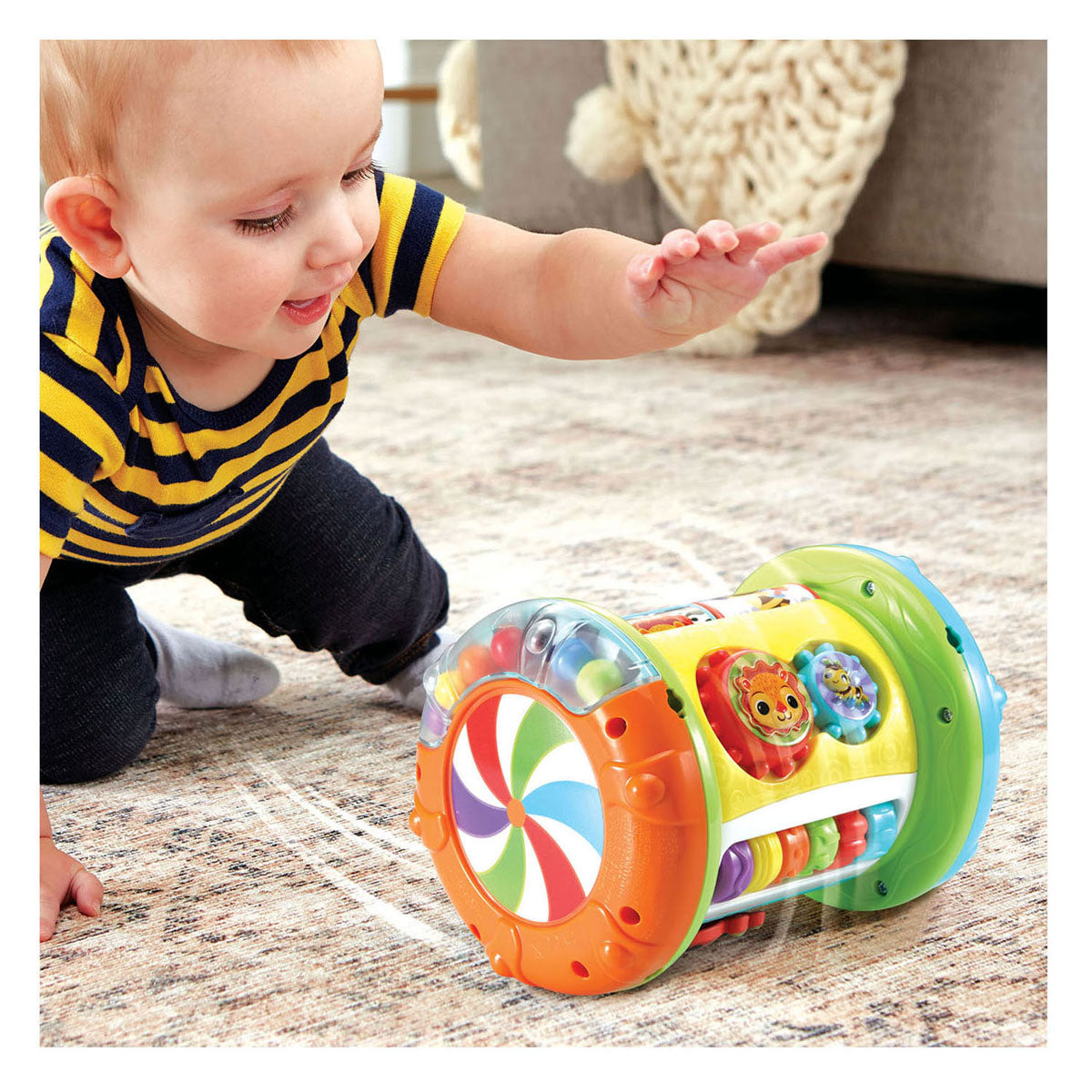VTech - magische 3-in-1 tamtamrol babyspeelgoed