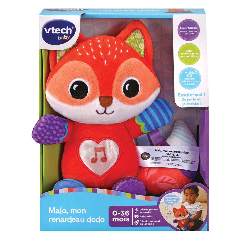VTech - malo mijn kleine vos interactieve knuffel
