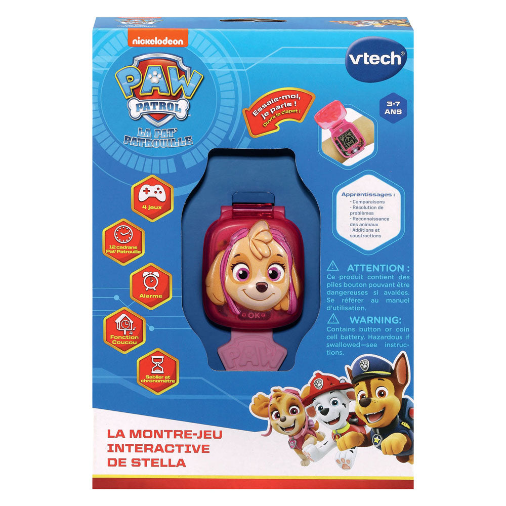 VTech - paw patrol horloge - learning watch stella