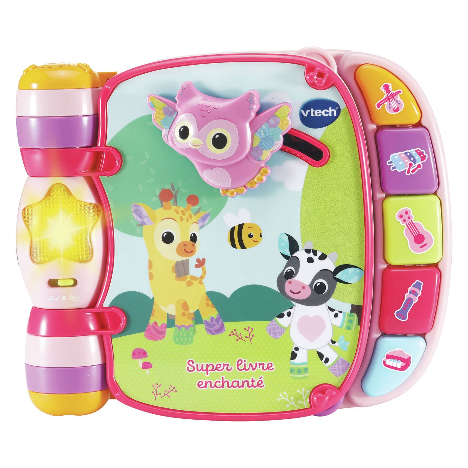 VTech - dierenvriendjes liedjesboek roze