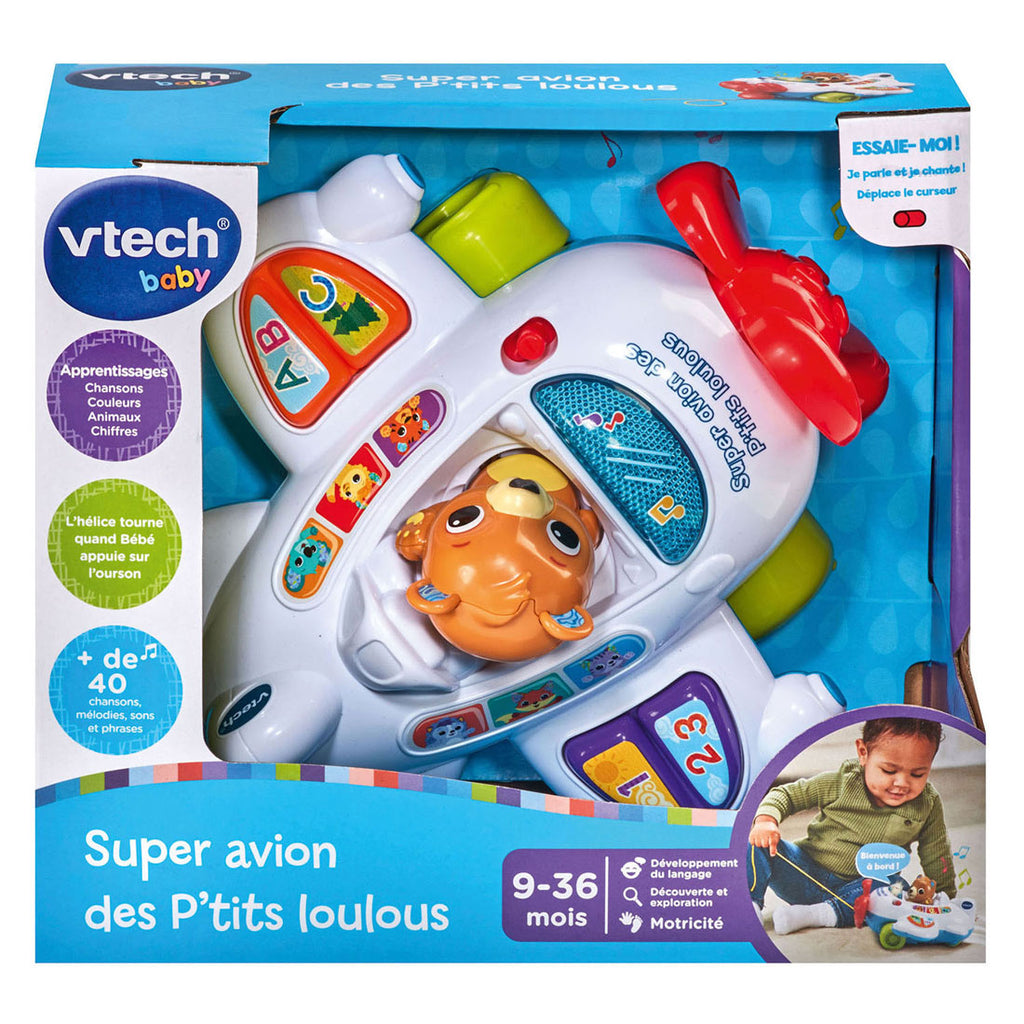 VTech - reis and leer vliegtuig