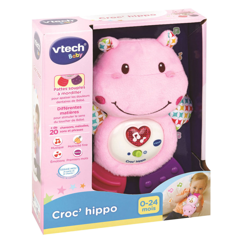 VTech - baby rammelaar croc hippo