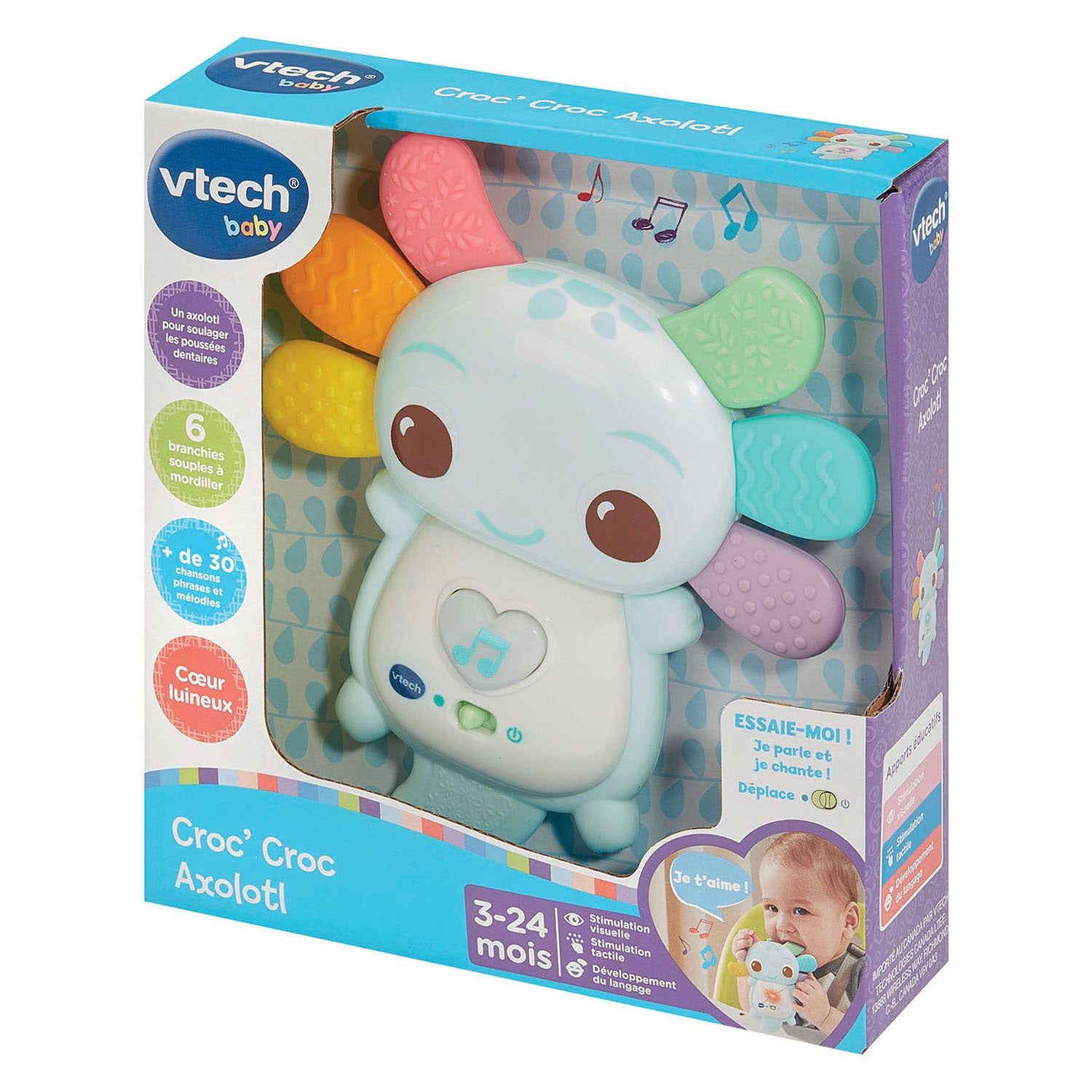 VTech - baby axolotl rammelaar