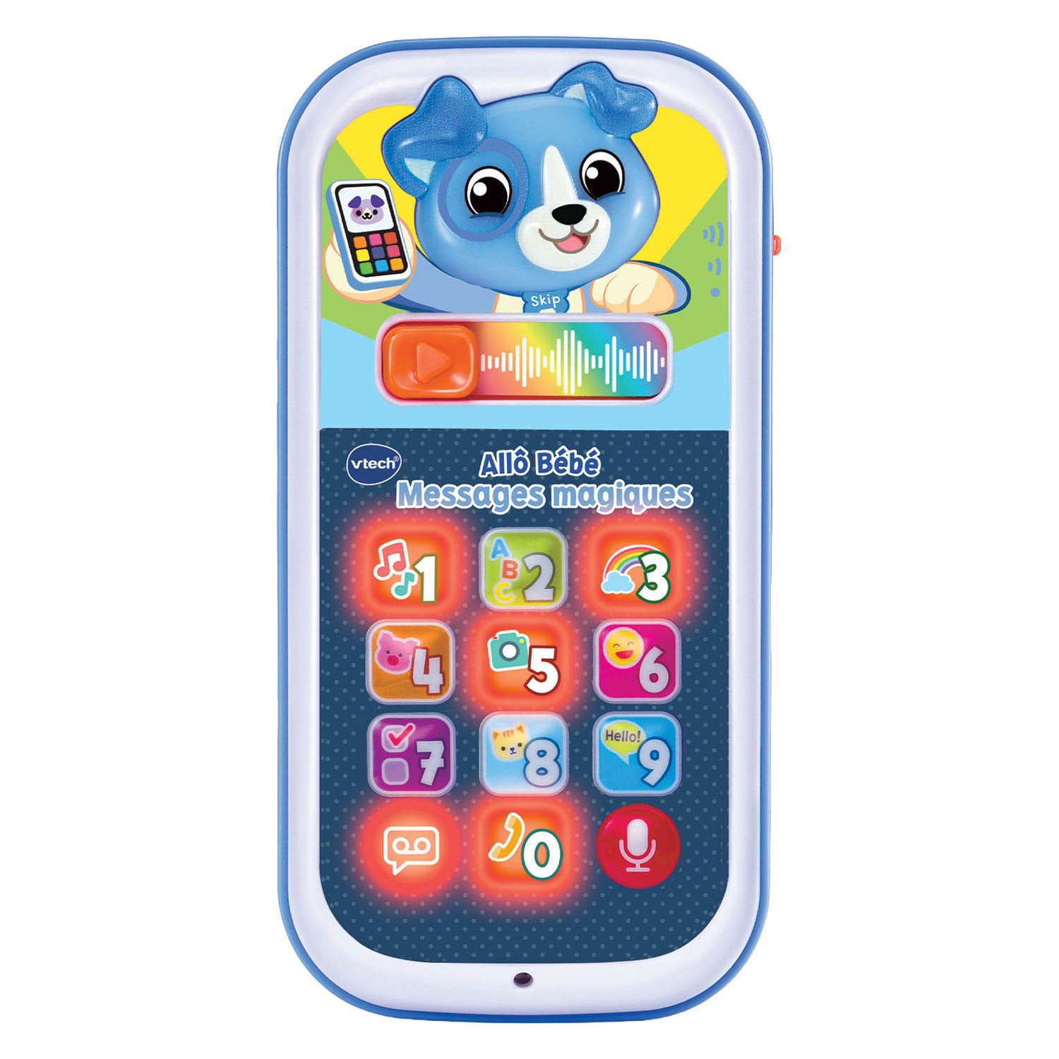 VTech - baby bel en leer puppytelefoon met spraakberichten