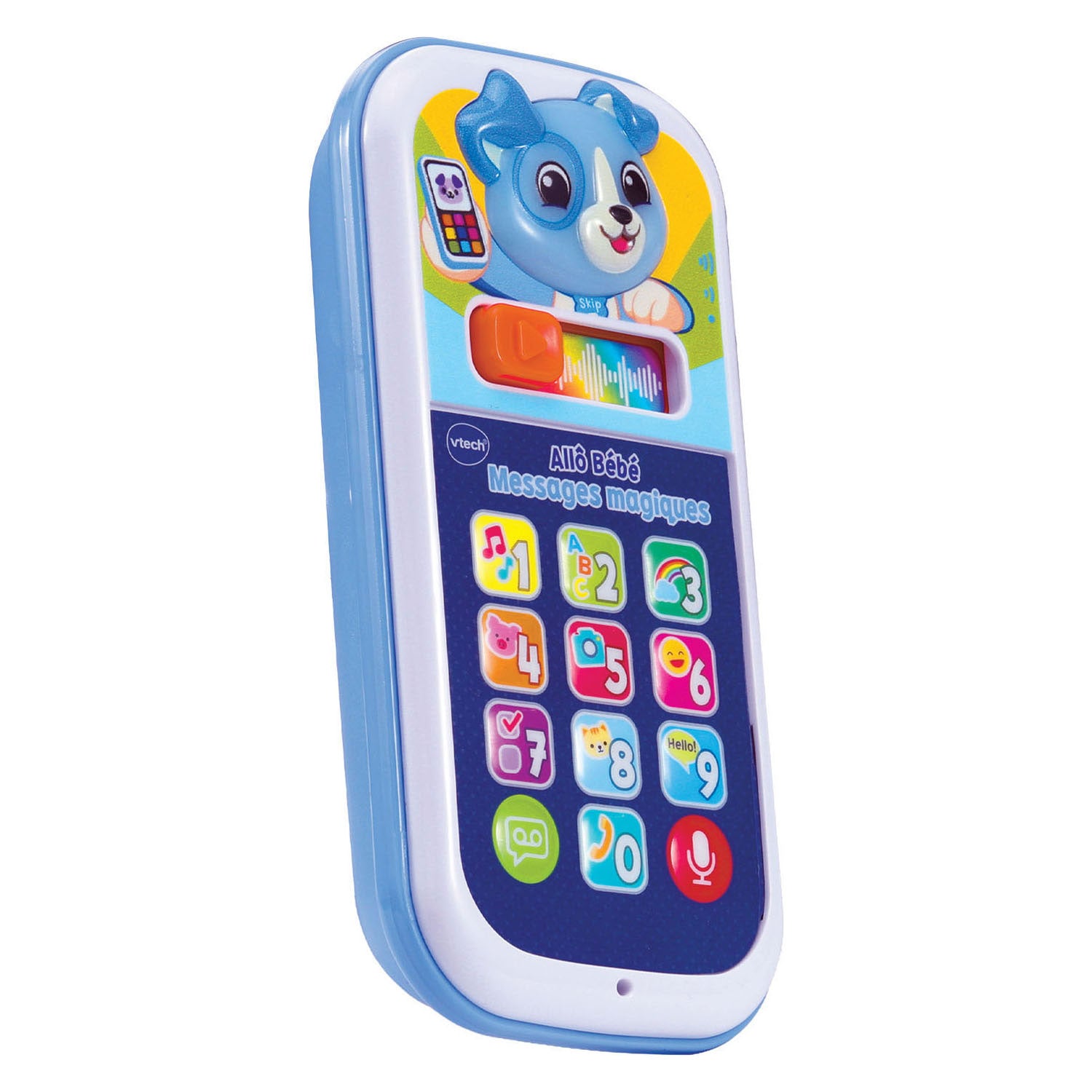 VTech - baby bel en leer puppytelefoon met spraakberichten