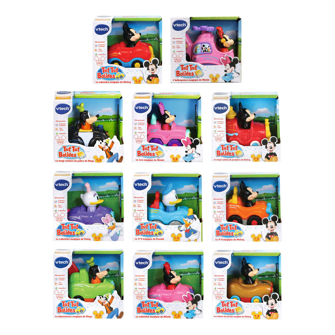 VTech - toet toet auto's disney mickey & vrienden voertuig