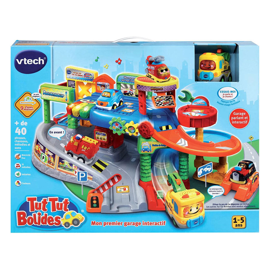 VTech - toet toet auto's - mijn eerste interactieve garage