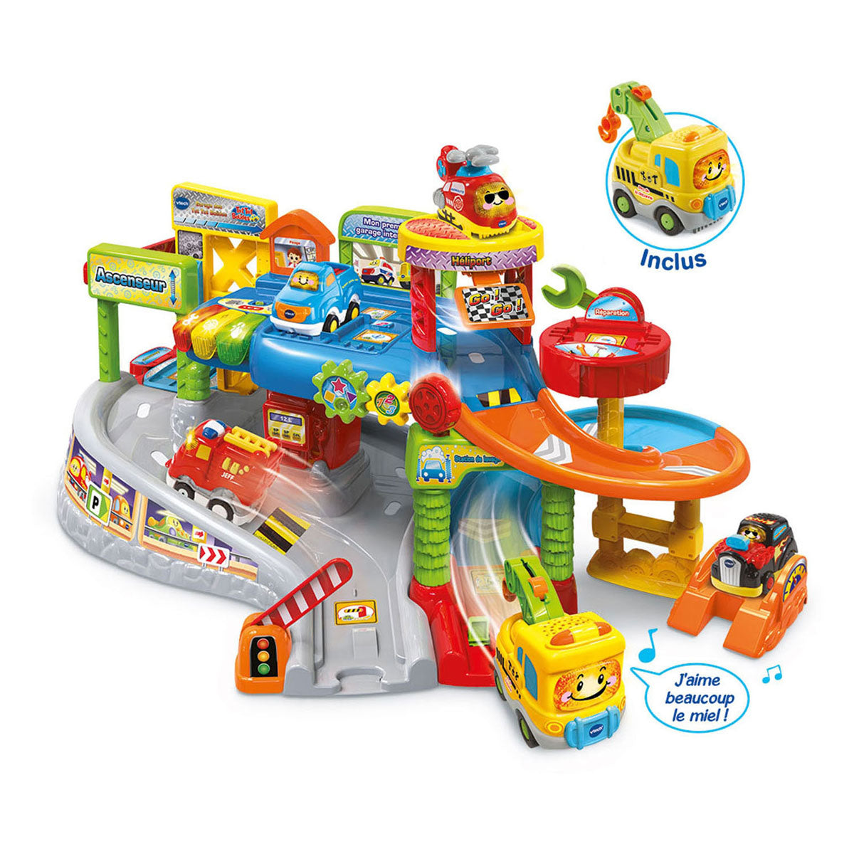VTech - toet toet auto's - mijn eerste interactieve garage