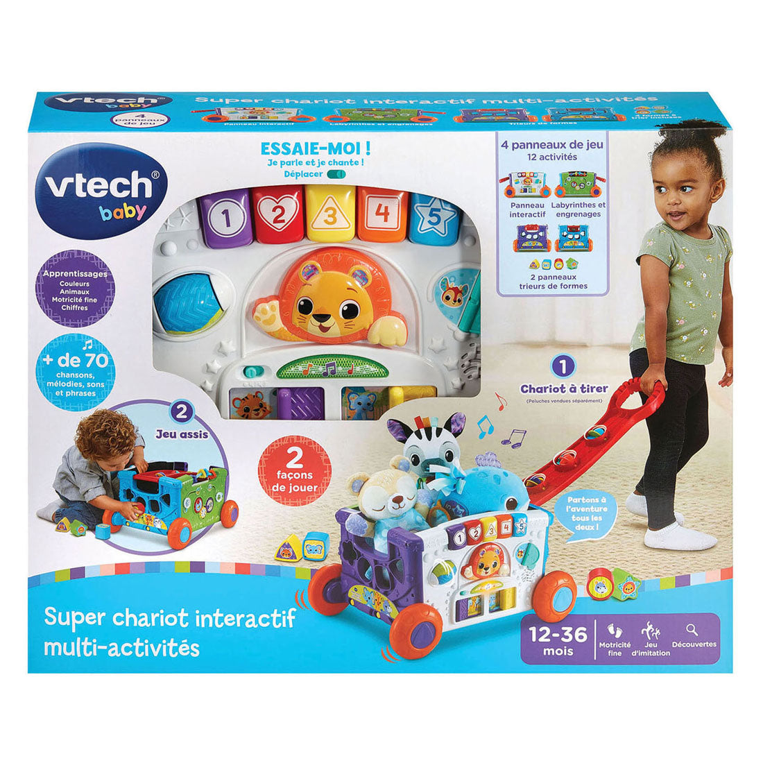 VTech - sorteer en leer wagen