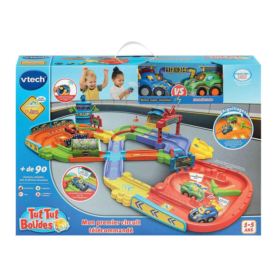 VTech - toet toet auto's- mijn eerste interactieve circuit incl. 2 auto's