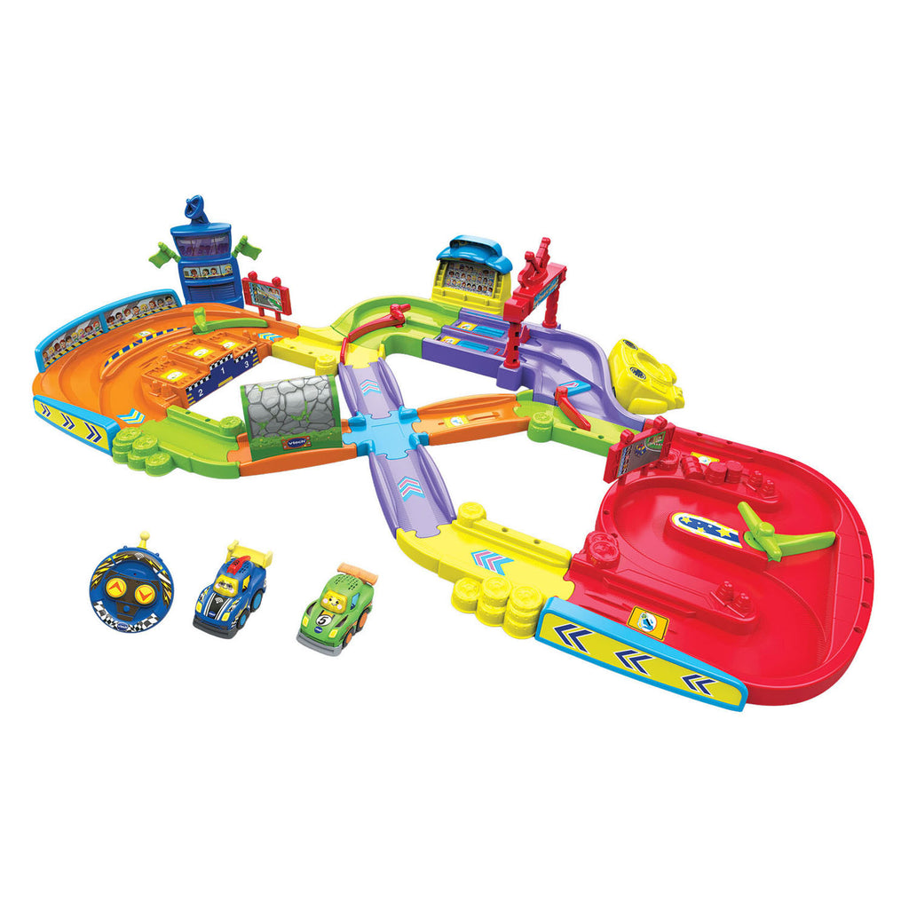 VTech - toet toet auto's- mijn eerste interactieve circuit incl. 2 auto's