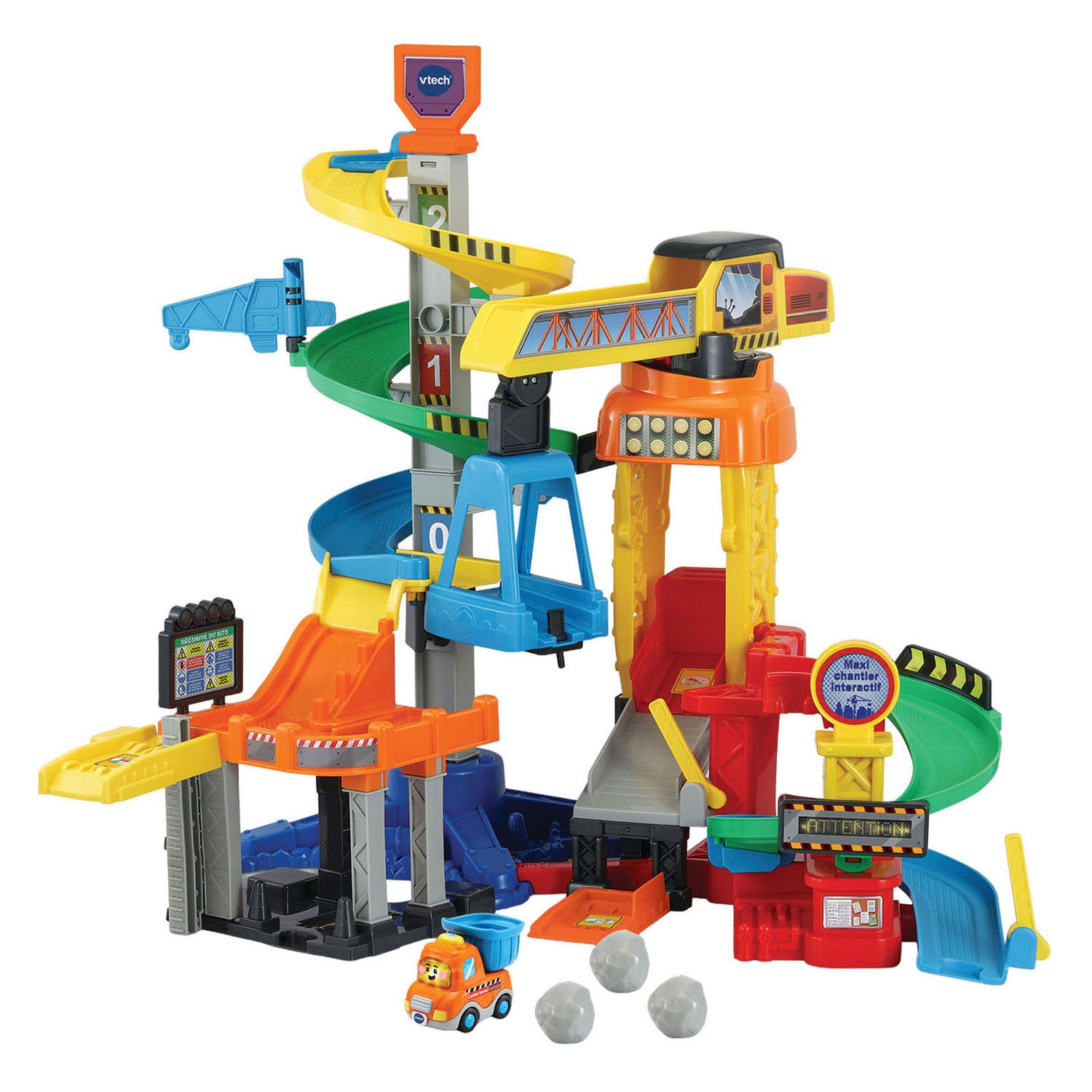 Vtech toet toet auto's interactieve bouwplaats