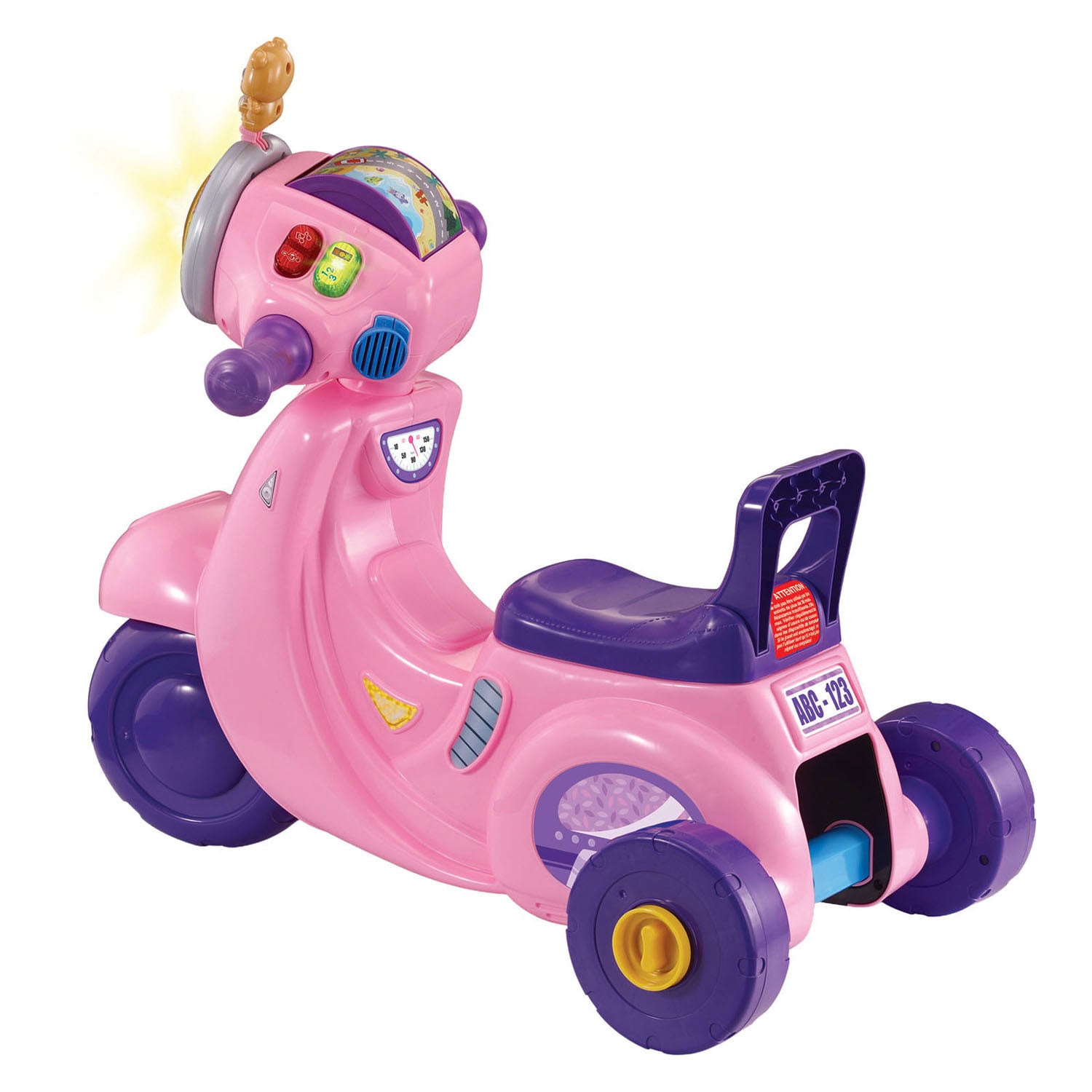 VTech - baby 2-in-1 loopfiets scooter - roze