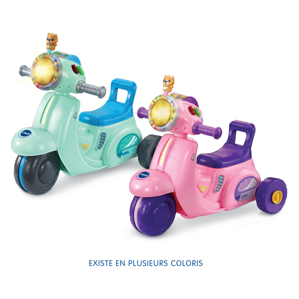 VTech - baby 2-in-1 loopfiets scooter - roze