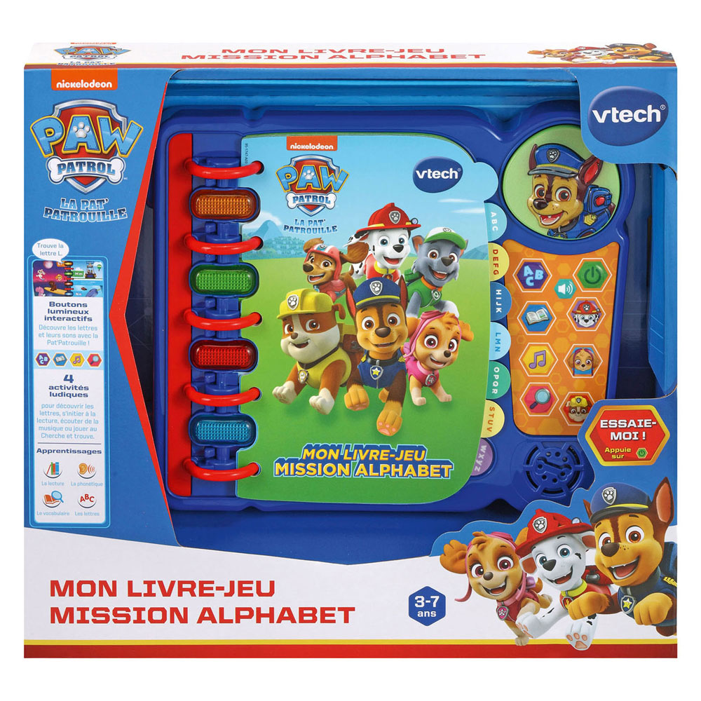 VTech - paw patrol mijn interactieve boekje