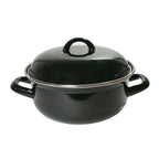 Imperial kitchen braadpan emaille zwart ø26 cm 3l
