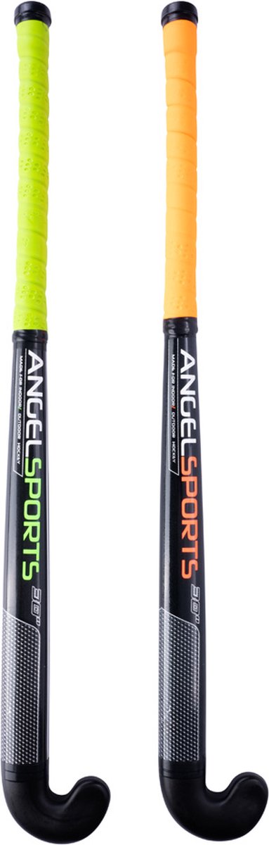 Angel sports hockeyset oranje en groen 30''