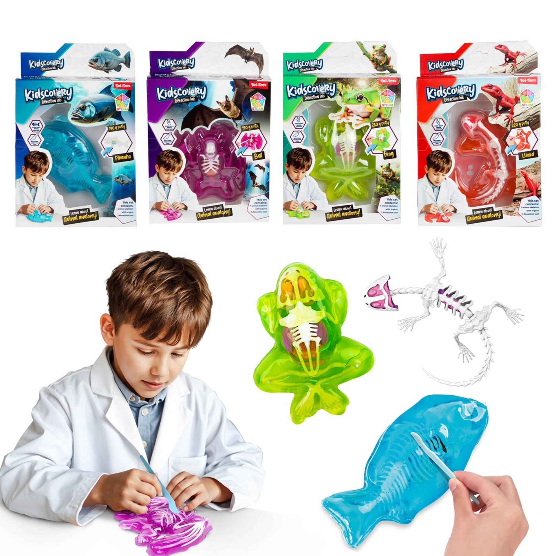 Toi-Toys - Toi-Toys slijm uitgraafset dier met tool