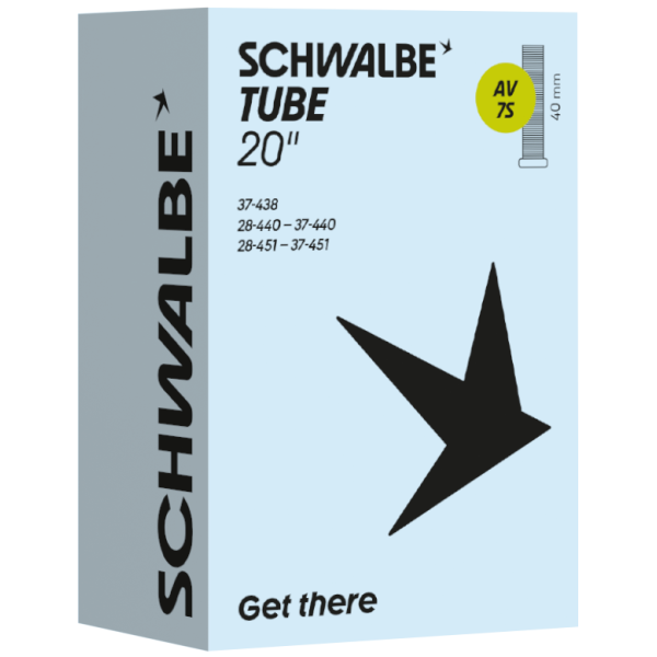 Schwalbe Benelux B.V. - Benelux B.V. binnenband av7s 20" 28/37-438/451 av 40mm
