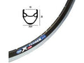 Rigida velg ryde 28 (622) x-plorer 32 14 zwart (geslepen)