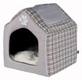 Trixie relax iglo hondenhuis silas grijs creme