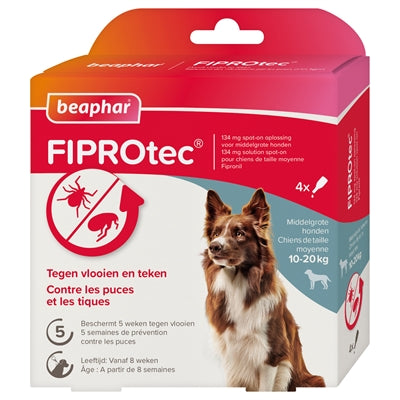 Beaphar Fiprotec chien contre les tiques et les puces