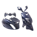 Edge - Plaatset 5-delig voor piaggio zip-sp vanaf bouwjaar 2000 - blauw metallic